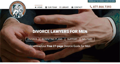 Desktop Screenshot of divorcelawyersformen.com